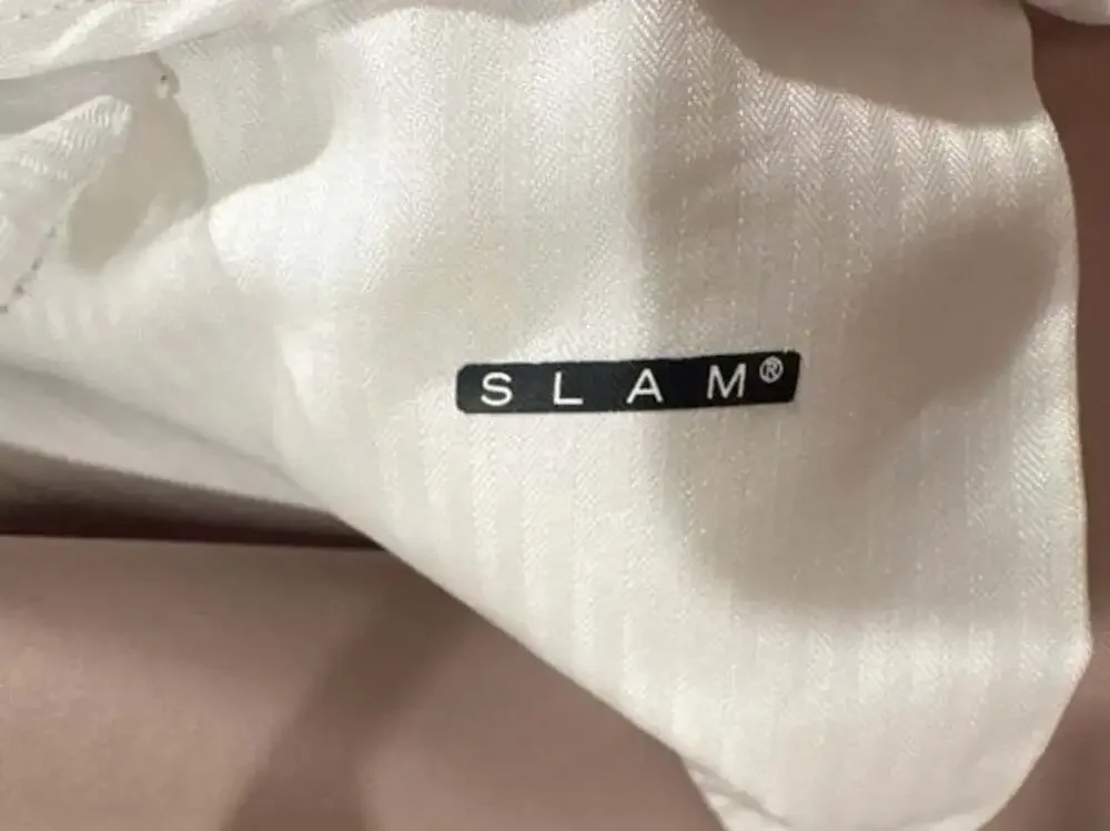 SLAM Men's Performance Golf Tech Shorts in tan